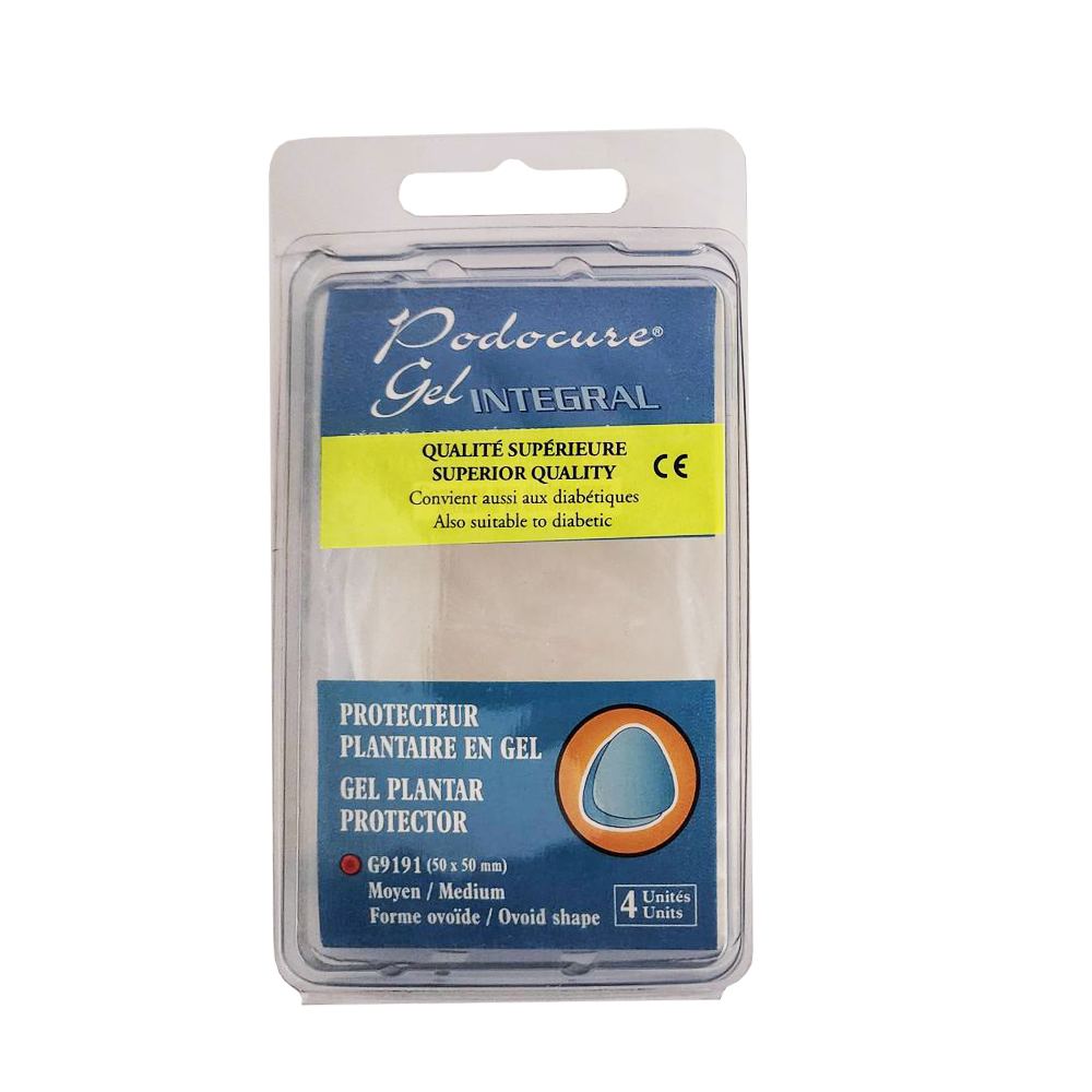 PODOCURE® Protecteur plantaire en gel - Moyen (4) 