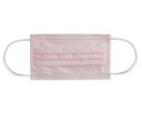 AMD Ritmed® Distech™ Masques de style à plis avec attaches auriculaire (50) Rose