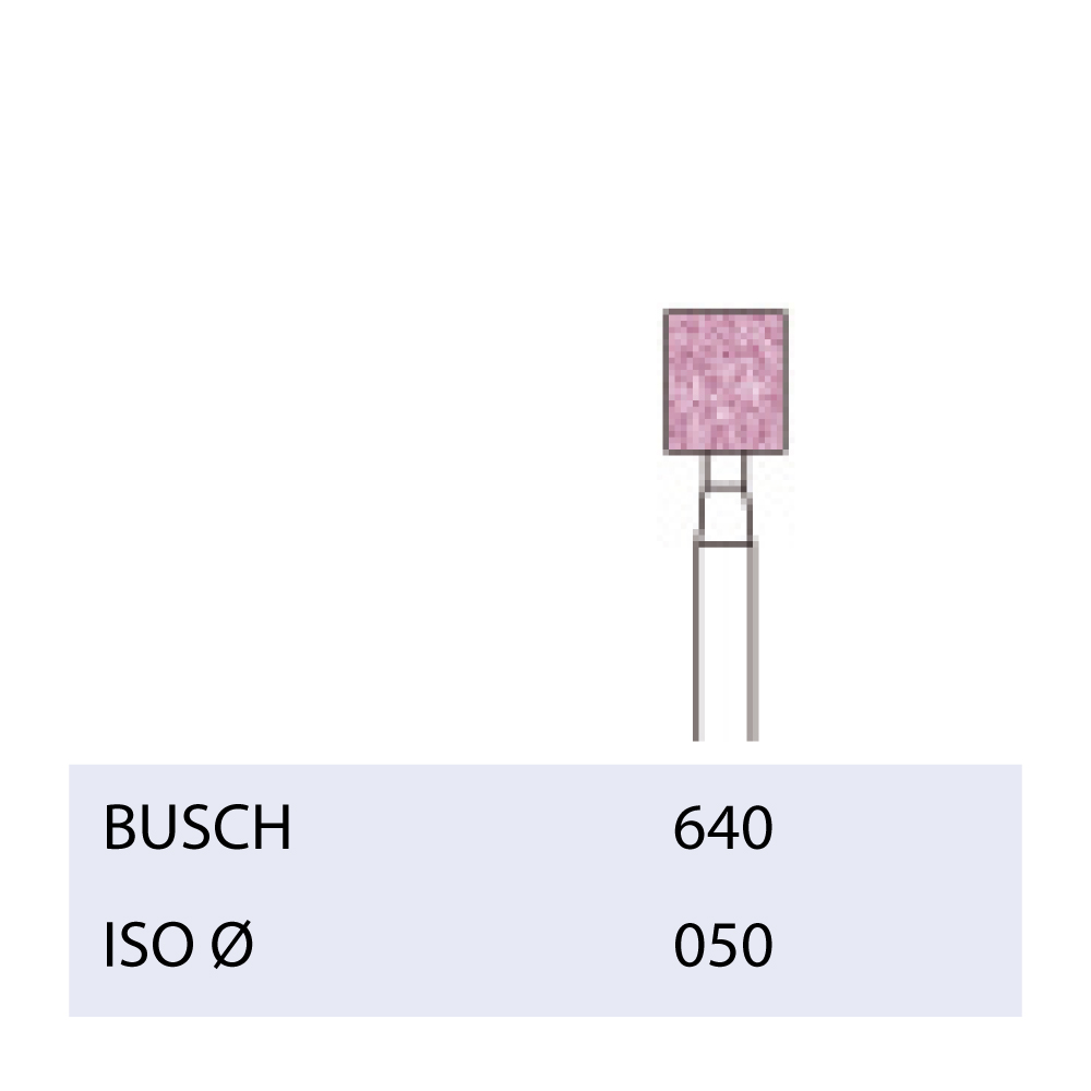 [2640050] BUSCH® Fraise en corindon (rose)