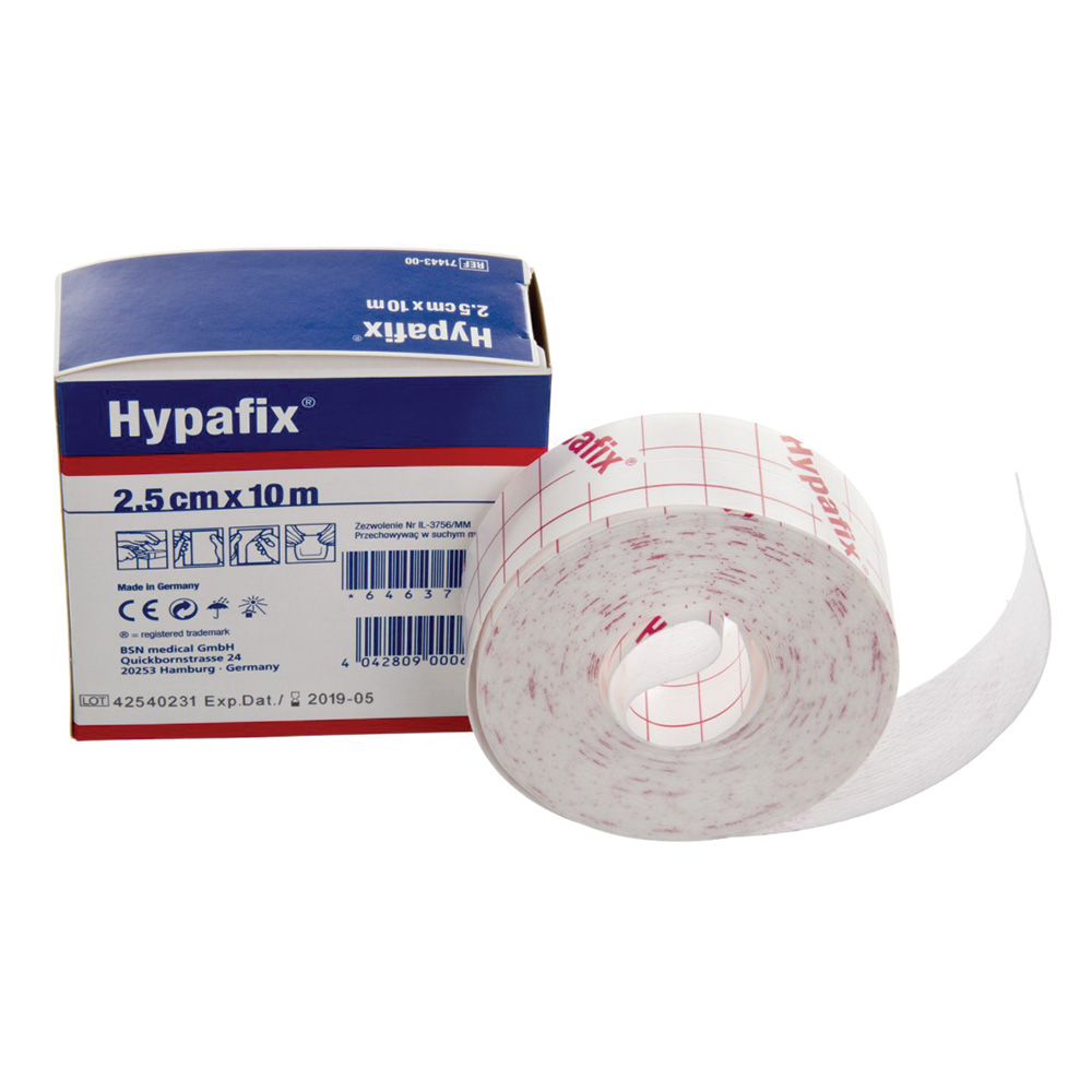 BSN® HYPAFIX® Bande adhésive non-tissée multi-extensible (2,5 cm x 10 m)