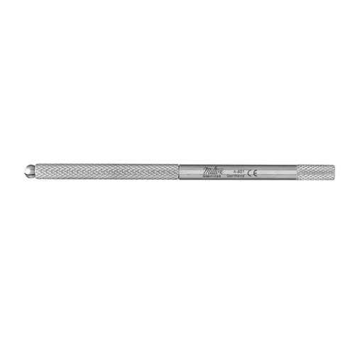 MILTEX® Mini manche rond 3K en acier inoxydable - Mandrin autobloquant