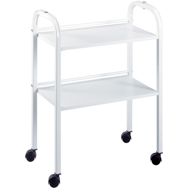 EQUIPRO® BASIC TS-2 TROLLEY - WHITE