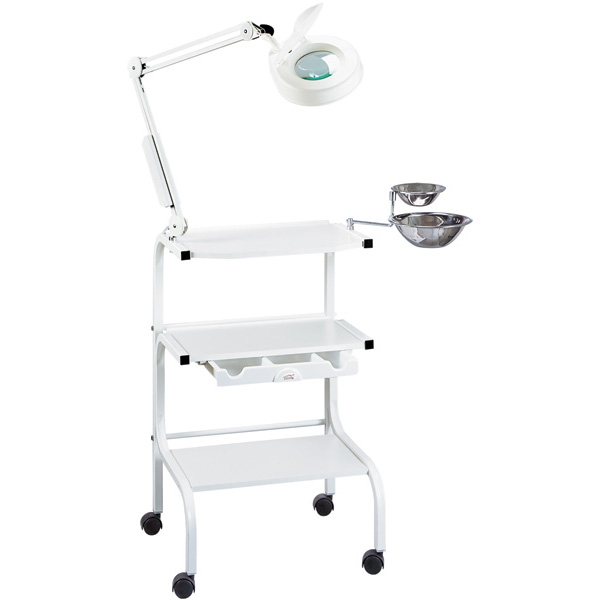 EQUIPRO® TROLLEY TS-3 DELUXE - WHITE