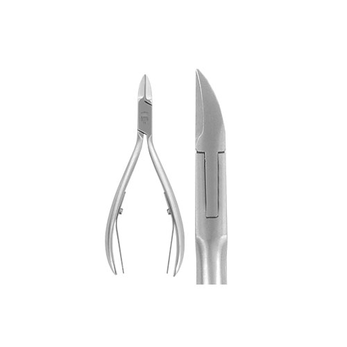 [13075D-13CM INOX] KIEHL® Pince à ongles à double ressort - mors droits biseautés - 13 cm