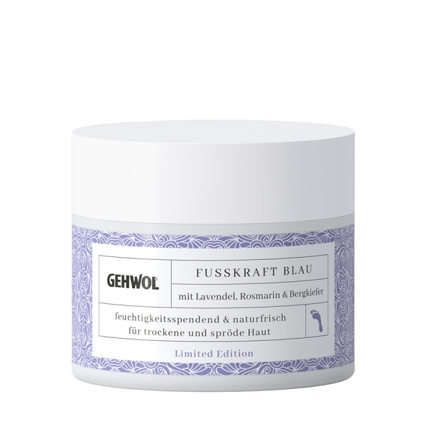 GEHWOL® FUSSKRAFT® Bleu - Peau sèche et gercée à la lavande, romarin et pin des montagnes 50ml 