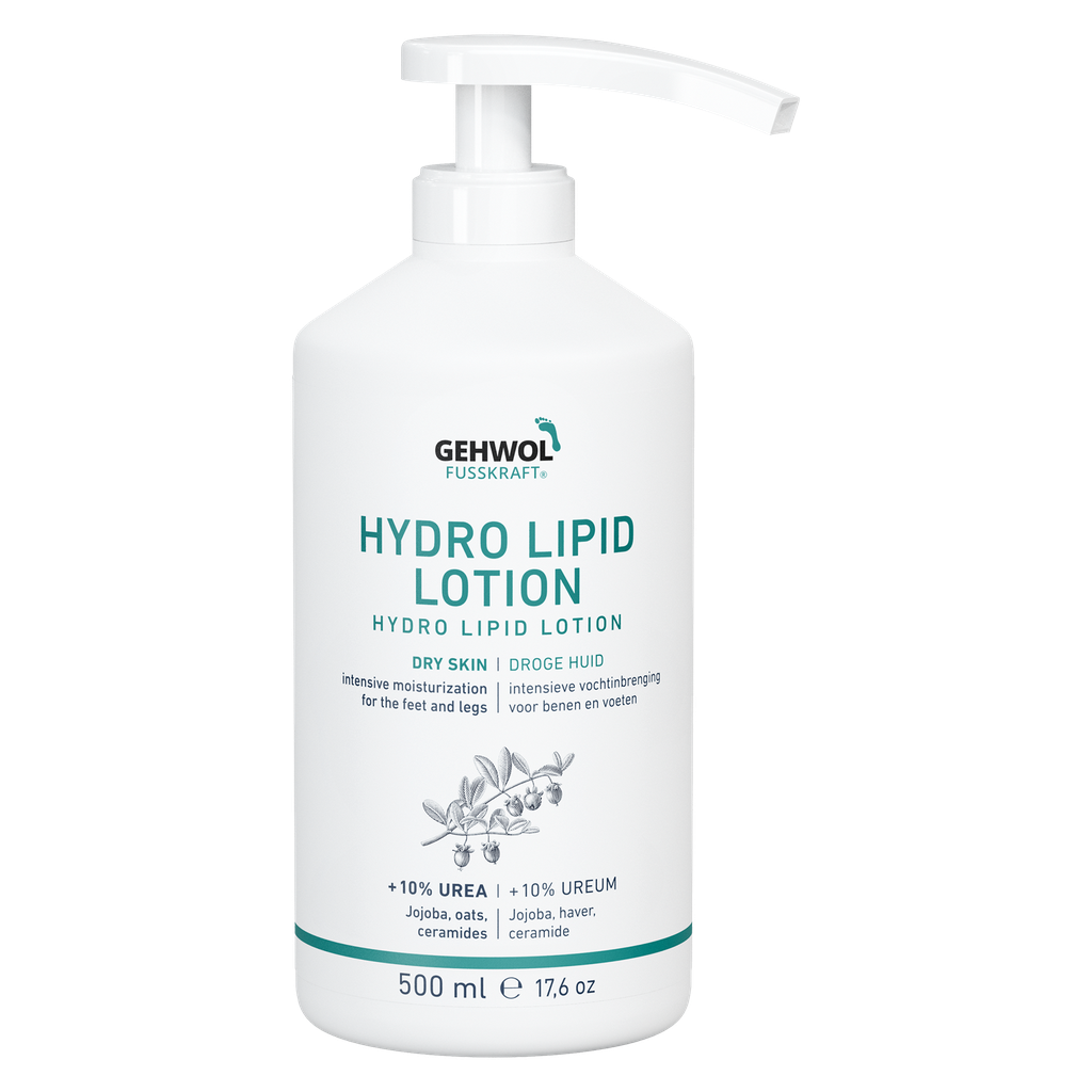[GE 161101101] GEHWOL® FUSSKRAFT® Hydro lipid lotion (with pump) 500 ml 