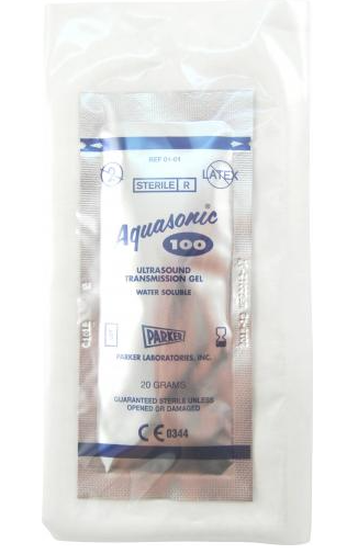 GEL A ULTRASONS AQUASONIC 20g P45 FOILPAC STÉRILE (Boîtes de 48)