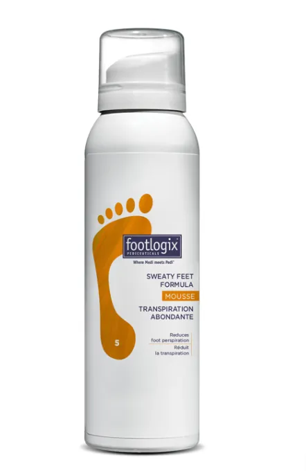[3FSFF] FOOTLOGIX® #5 Formule Transpiration abondante (en mousse) 125ml