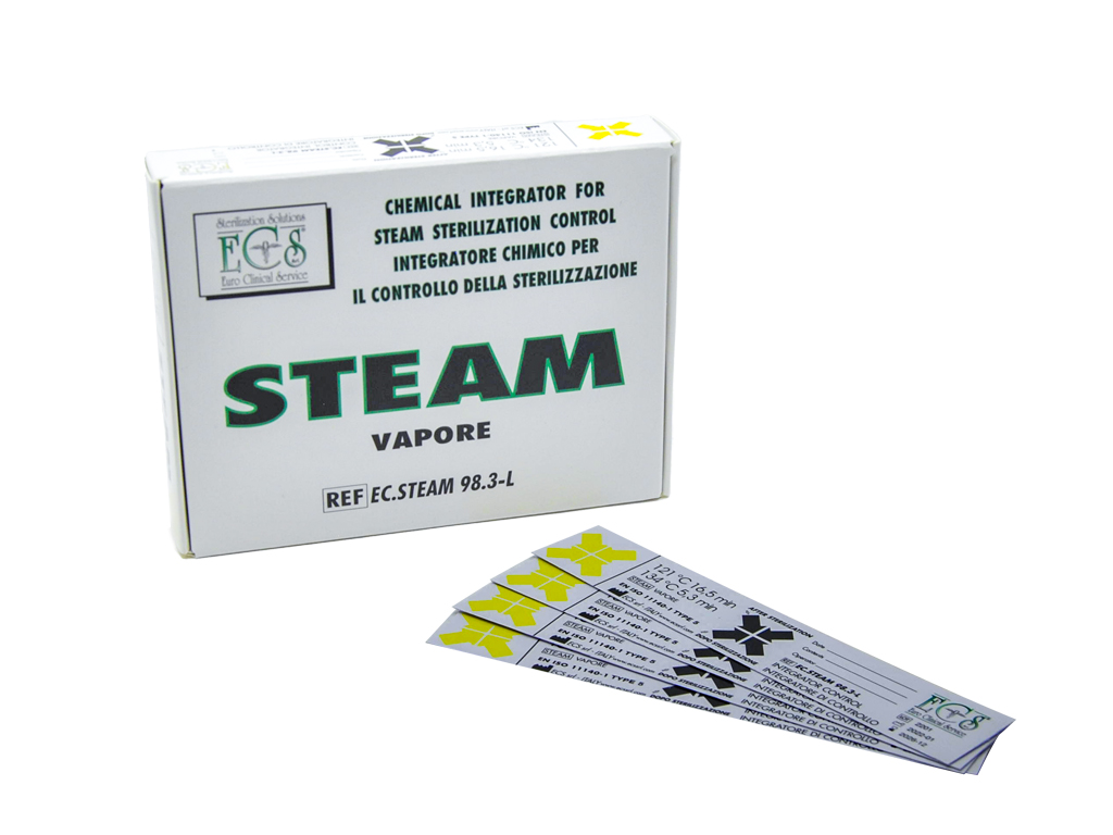 ECS Classic Indicator Type 5 Steam Sterilization Control - Pack of 250