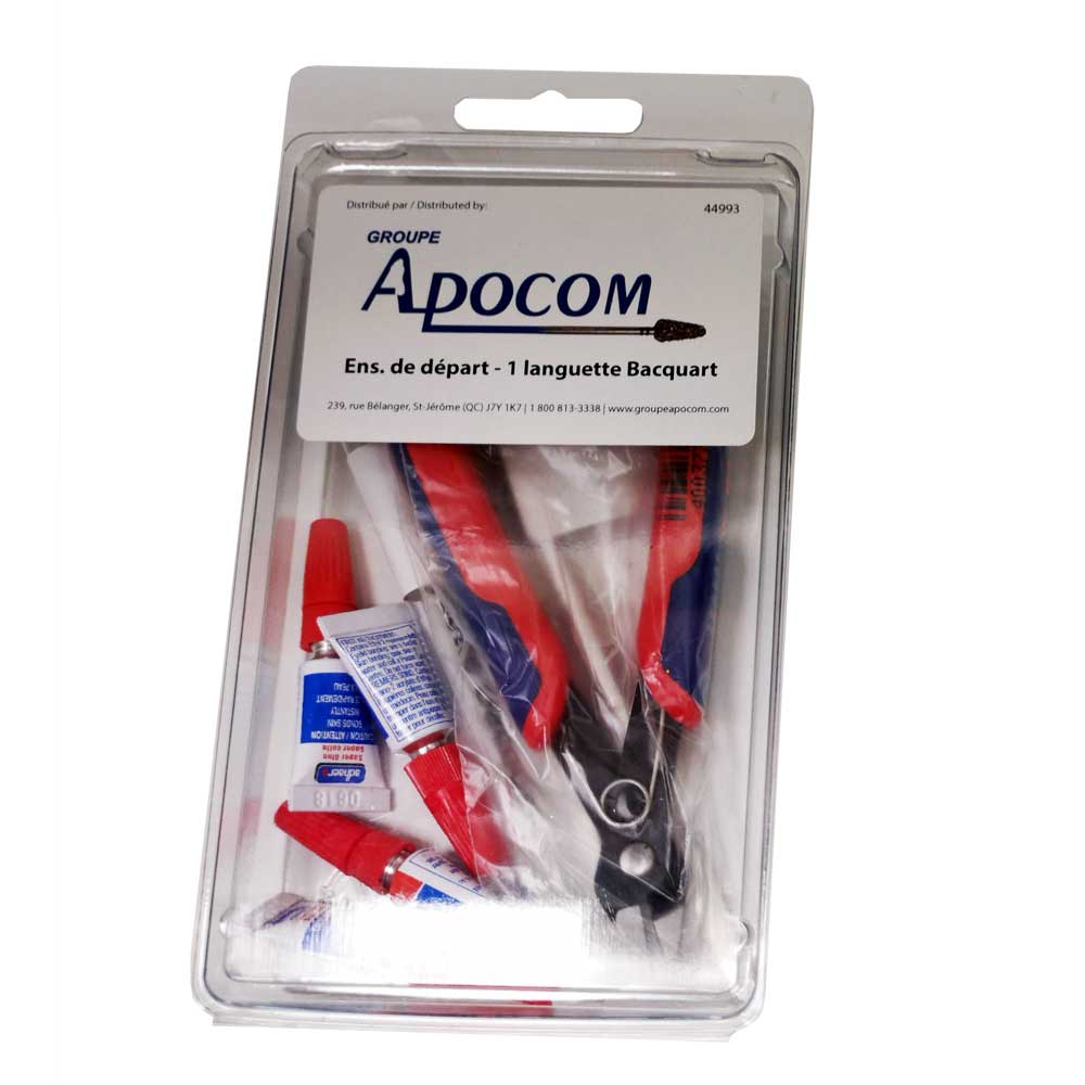 Starting assembly - (1) Bacquart tongue (Strong.)