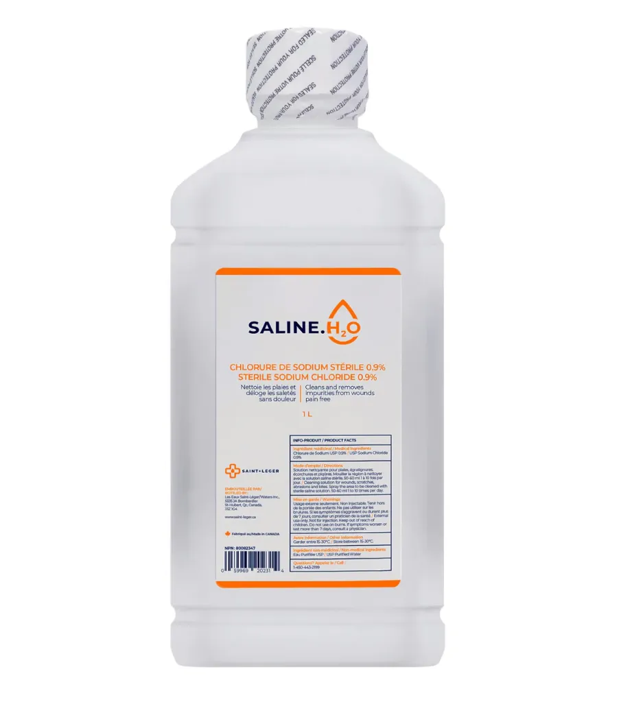 [10006SA] SAINT-LÉGER - Chlorure de Sodium stérile sodium chloride 1L