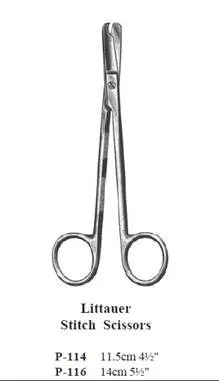 [1P-116] ALMEDIC® Ciseaux à fils ALMEDIC® Littauer 5 1/2