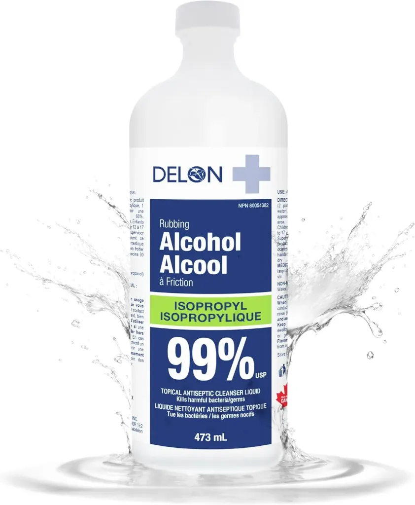 [D901R-1DELON] Alcool Rub Alc IPA 99% USP Roud - 473 ml