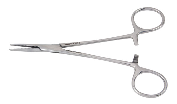 [1V97-2] MILTEX® VANTAGE® Pince hémostatique Halsted - bouts droits - 5 pouces