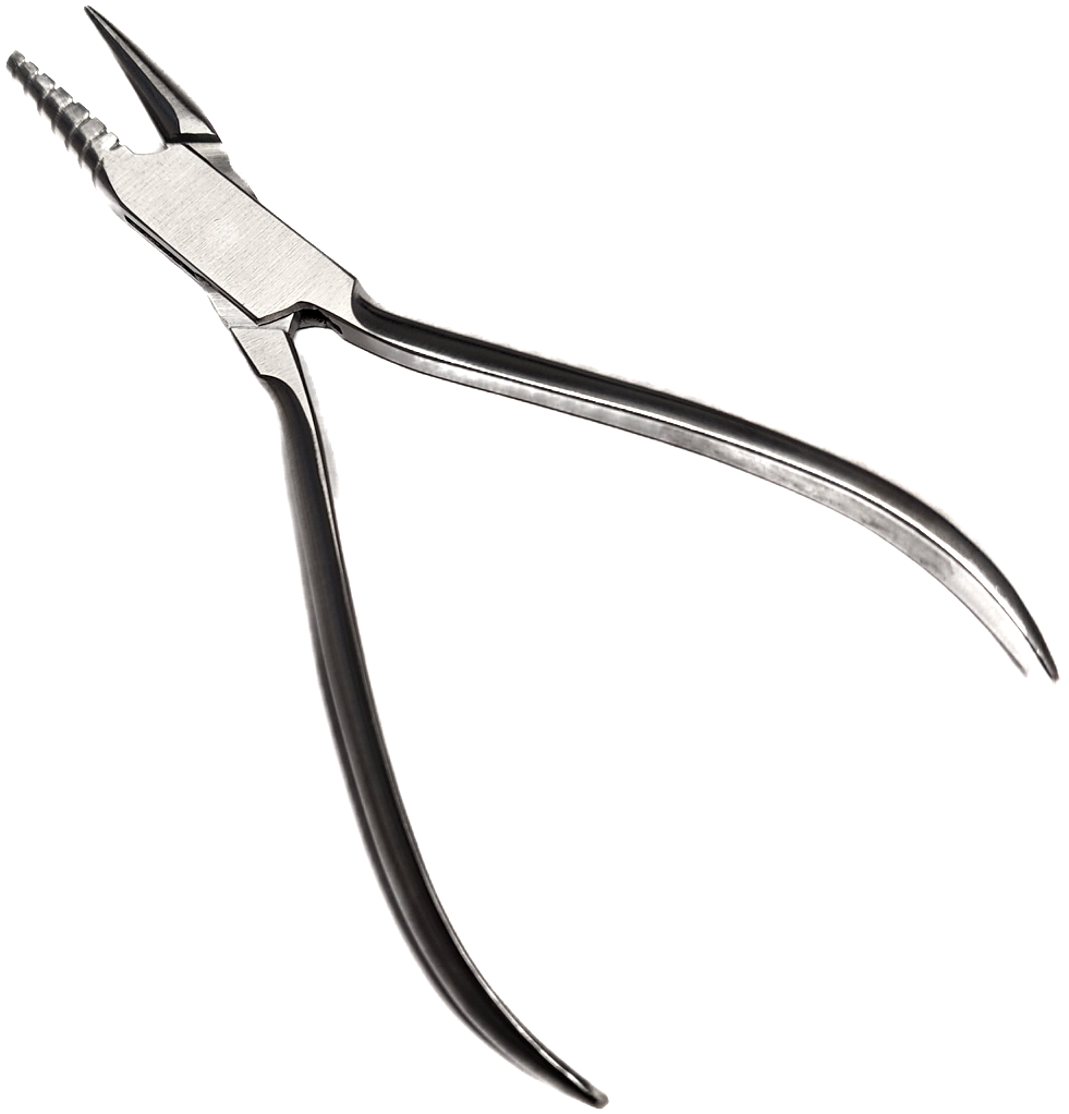 [1BA287] Stainless Steel Curved Wire Clamp 14 cm