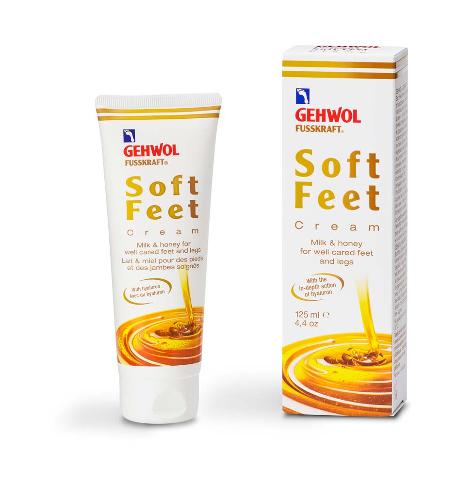 GEHWOL® FUSSKRAFT® Soft Feet Crème Lait & miel 125 ml