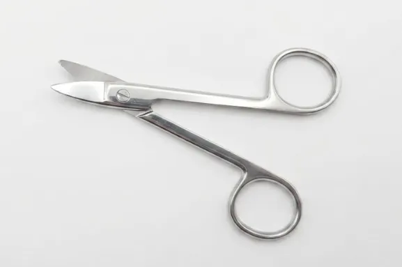 Ciseaux courbés - Acier Inoxydable - 10cm