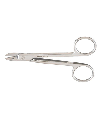 [1BA164] Curved scissors 10 cm