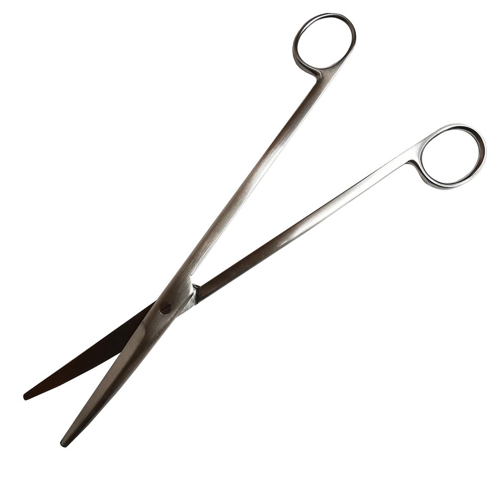 [1BA564] Ciseaux Mayo courbés en acier inoxydable - 23 cm