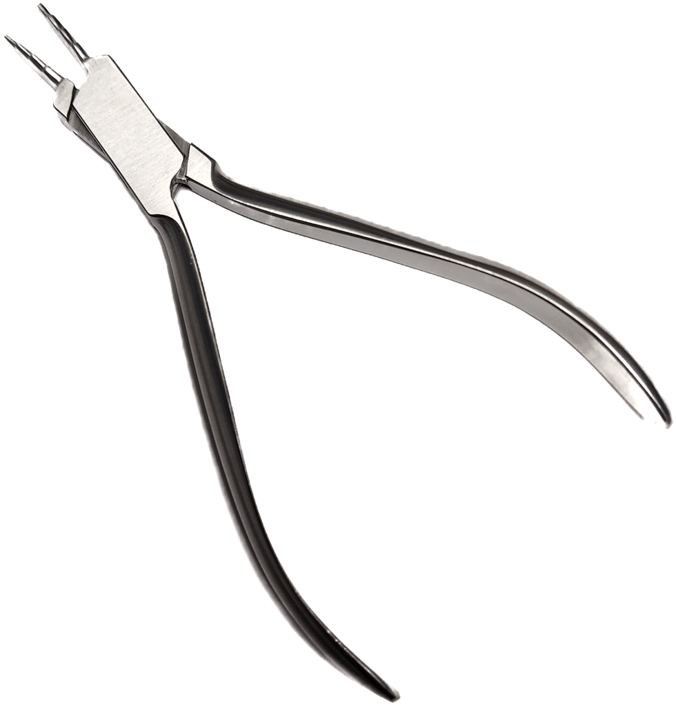 Pince à fil courbée en acier inoxydable - 13cm