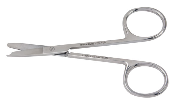 *MILTEX® VANTAGE® Ciseau droit à sutures Spencer (3½ pouces) Lame fine