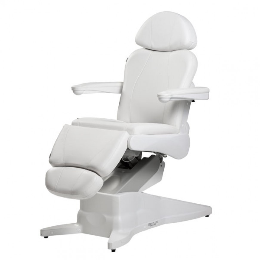 [260050.100.00] BENTLON® Beauty Platinum armchair with foot control - White