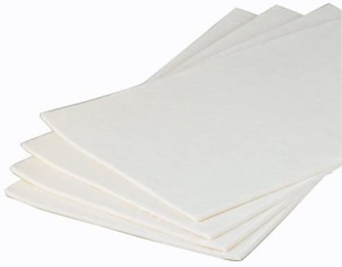 HAPLA® Mixture Felt - Feutre de podologie adhésif en fibres de laine et viscose hypoallergénique (4 feuilles) 5mm