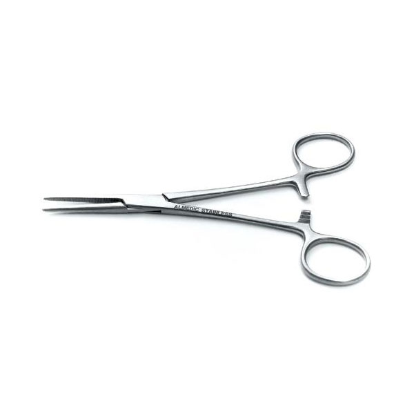 ALMEDIC® Pince hémostatique droite en inox Halstead-Mosquito 5"1/2