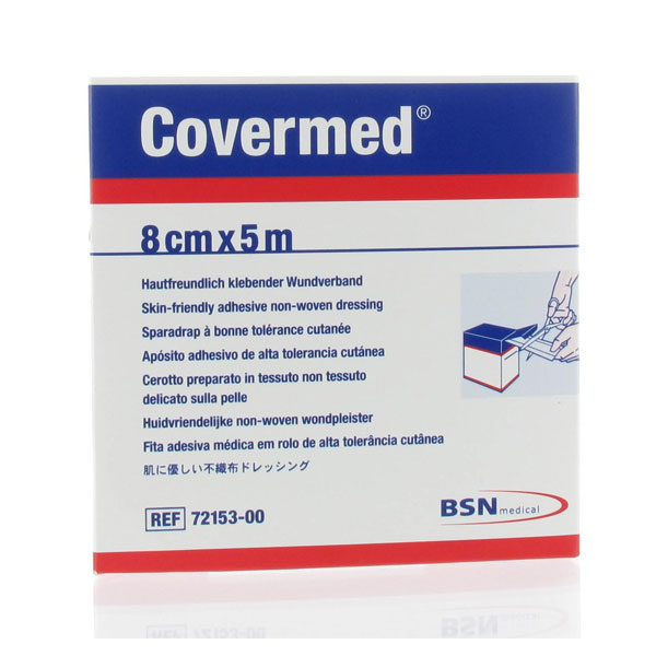 BSN® COVERMED® Sparadrap à bonne tolérance cutanée (1) 8 cm x 5 m
