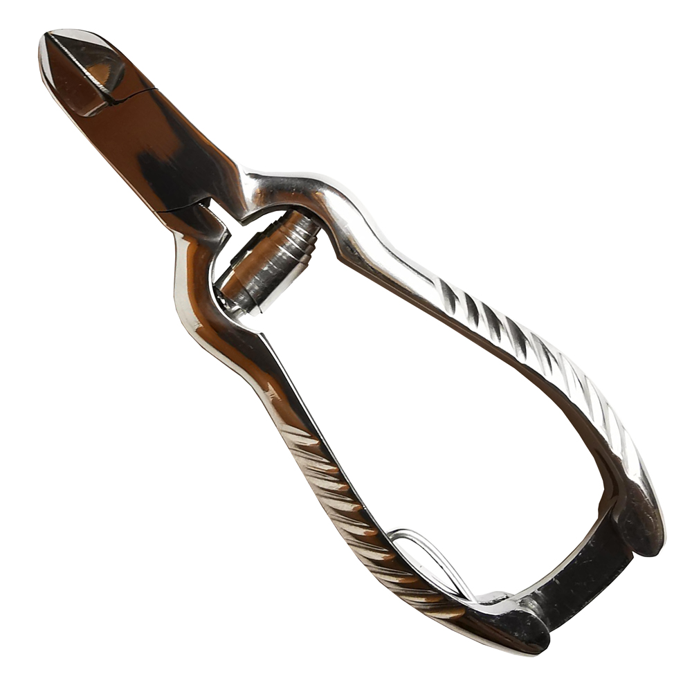 Nail clippers - Concave jaws - Stainless steel - 15 mm blades
