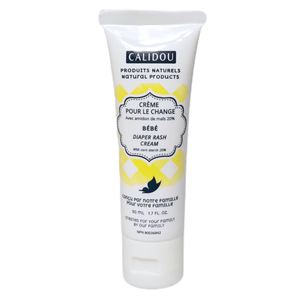 Calidou® Crème pour le change avec 20% Amidon de Maïs - Bébé (50 ml)