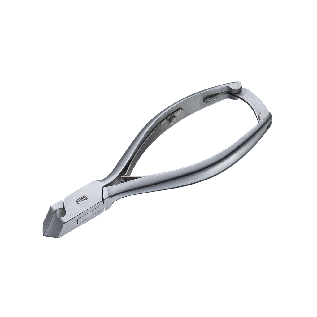 KIEHL® Double spring nail nipper - short oblique jaw
