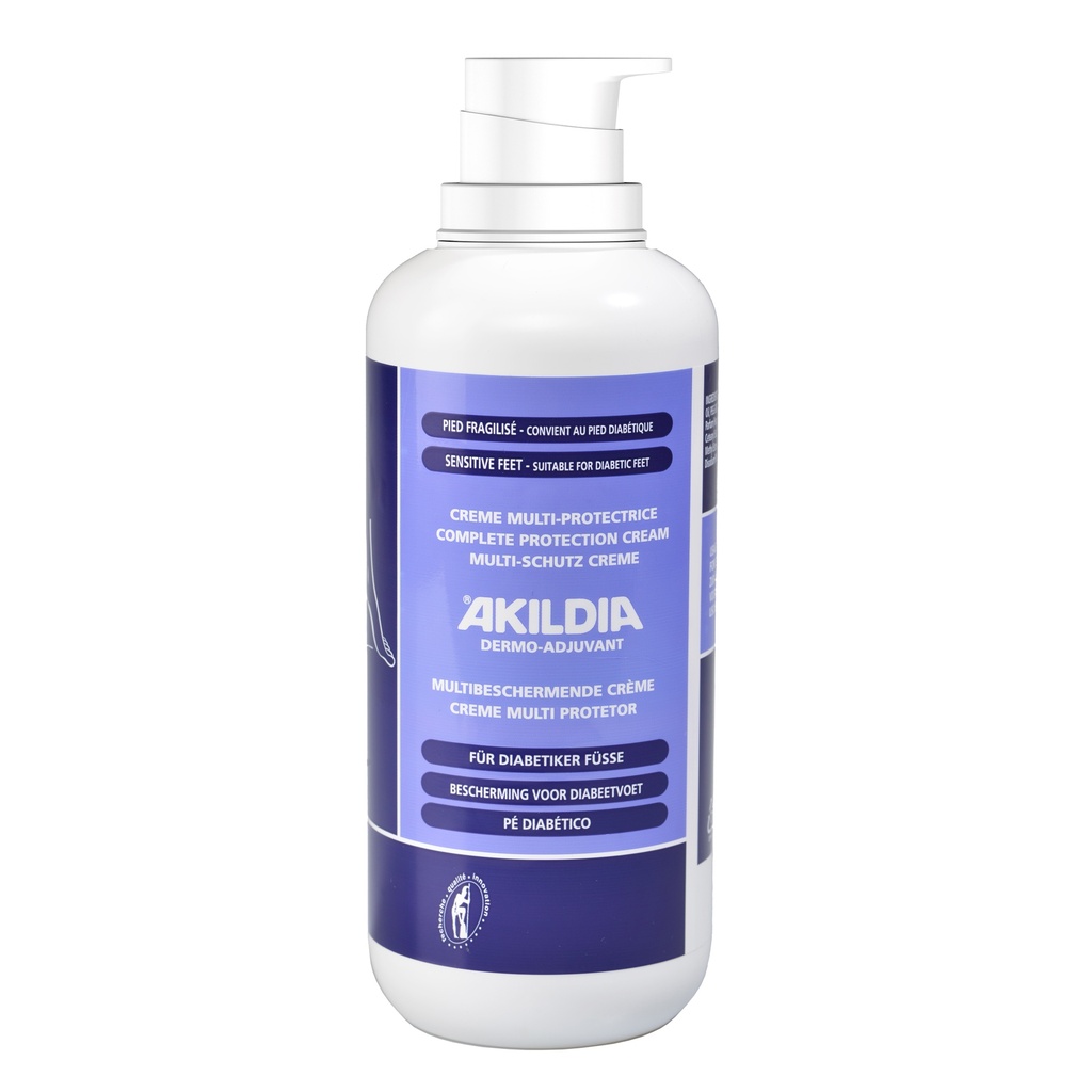 AKILÉÏNE® Crème multi-protectrice - Akildia Dermo-Adjuvant (avec pompe) 500 ml