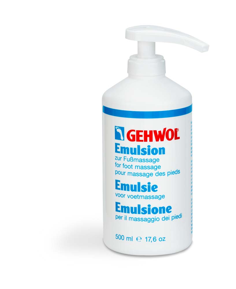 GEHWOL® Emulsion pour massage des pieds (avec pompe) 500 ml