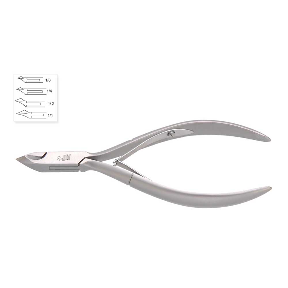 MBI® Cuticle forceps1/4" - 1/8" - 1/2''