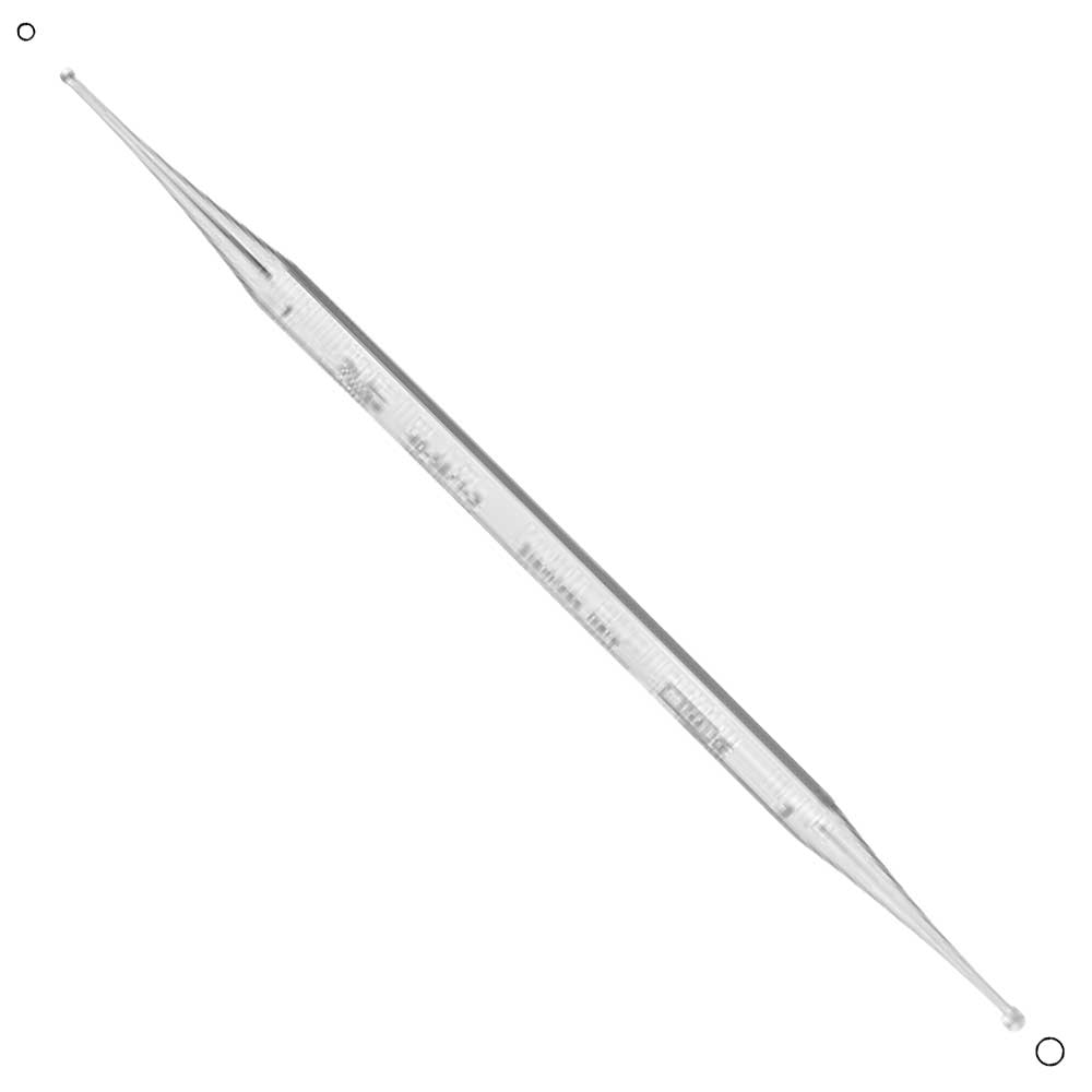 [140-58/1-3] **MILTEX® Curette excavatrice double trouée (1-3 mm)