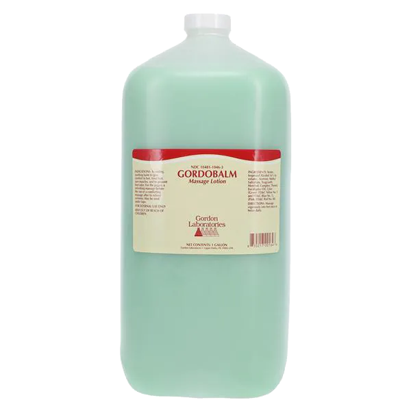 [41014] GORDON® Gordobalm Green Massage Lotion 1 Gallon