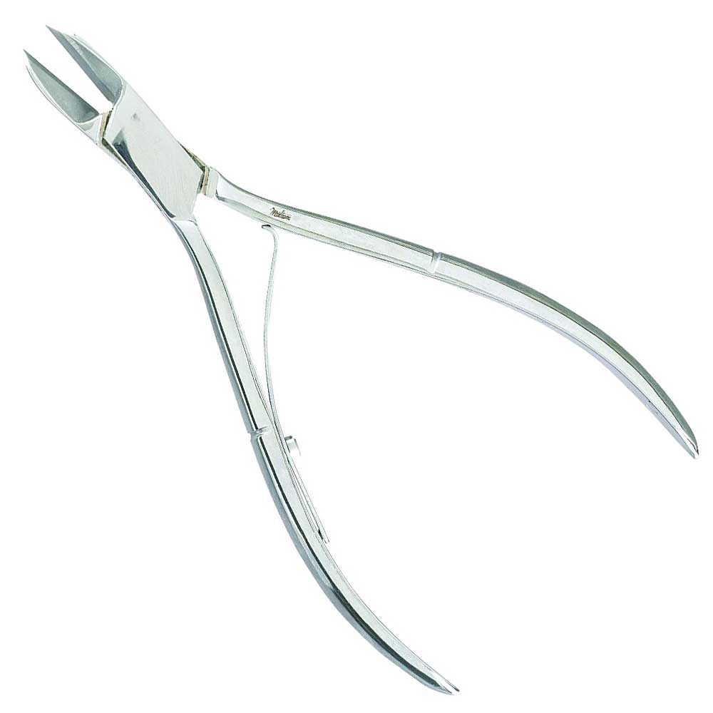 [140227CH] MILTEX® Chrome Nail Nipper, Single Spring (6") Straight Jaw