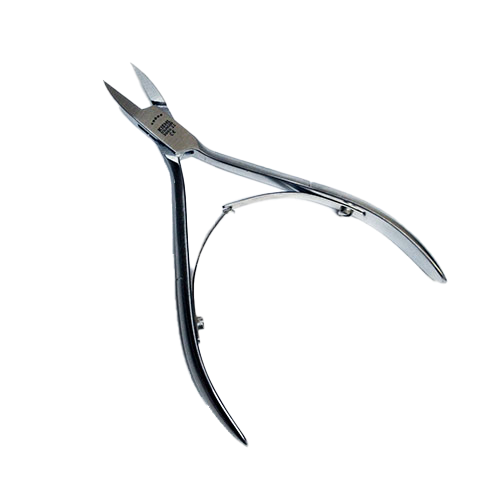 [13060-11CM INOX.] KIEHL® Double spring nail nipper - very fine & straight jaw