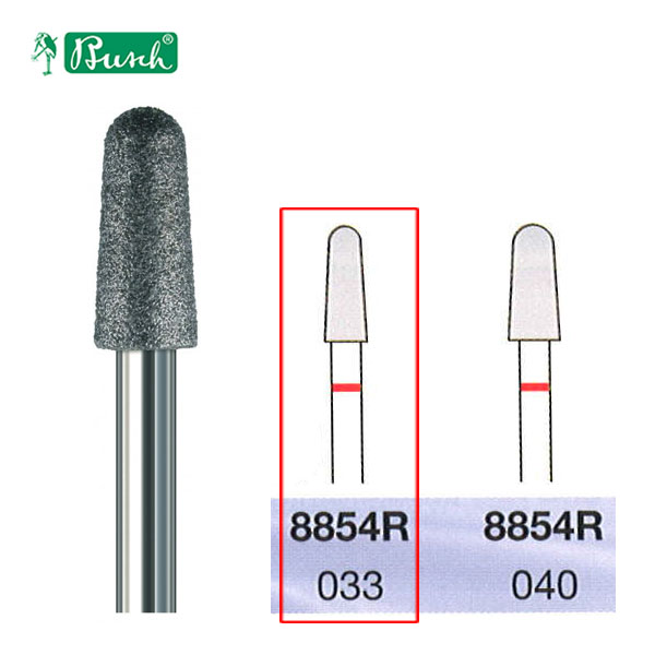 [28854R033] BUSCH® Diamond Bur - Fine grit