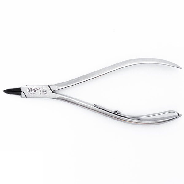 [1HF477R] °AESCULAP®  Pince à ongles à simple ressort - mors droit effilé