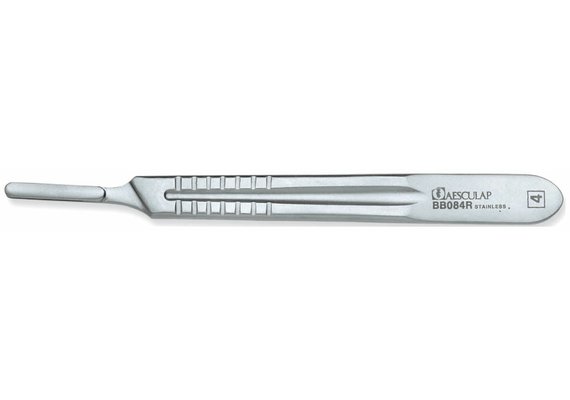 [1HF84R] AESCULAP® Scalpel handle no.4