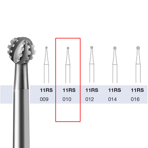 [211RS010] BUSCH® Stainless Steel Bur (spherical)