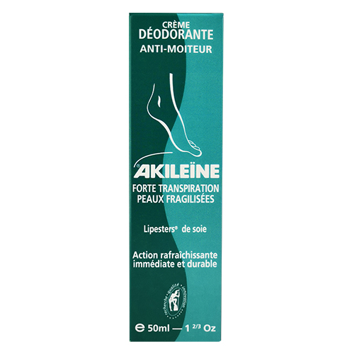 [AK-2302] AKILEÏNE Double Action Deodorant Foot Cream 50 ml