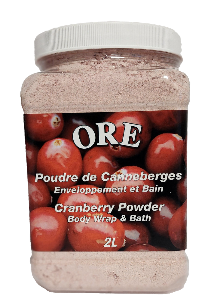 ORE®Canberry Powder - Body Wrap & Bath